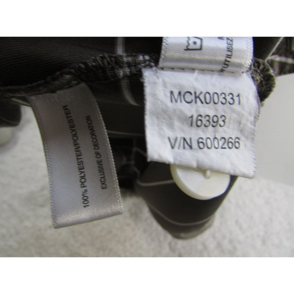 Cutter And Buck CB DryTec Green With White Stripes Cal Polo Shirt Size XLarge - Picture 5 of 7